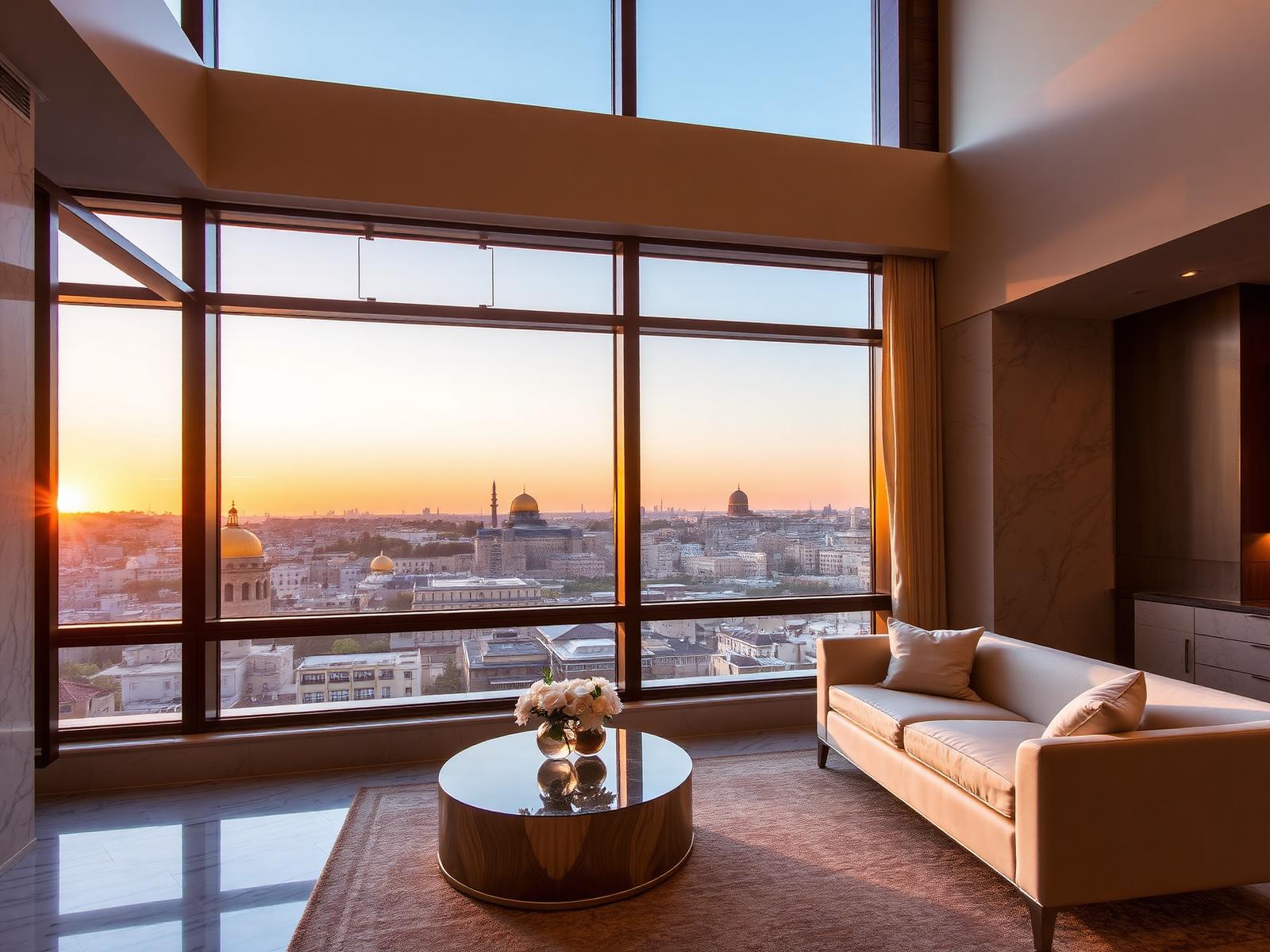 Mamilla Penthouse with Old City View